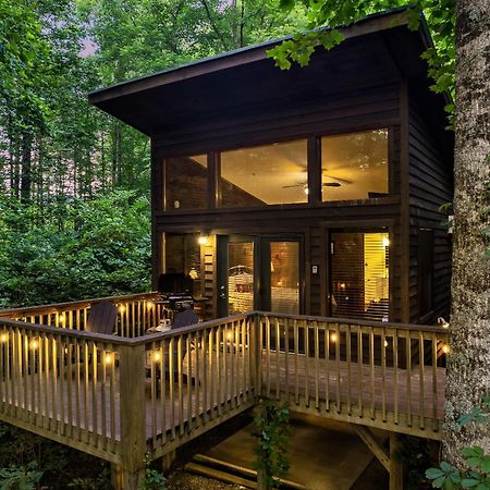 Rivers Edge Treehouses Robbinsville Exterior foto