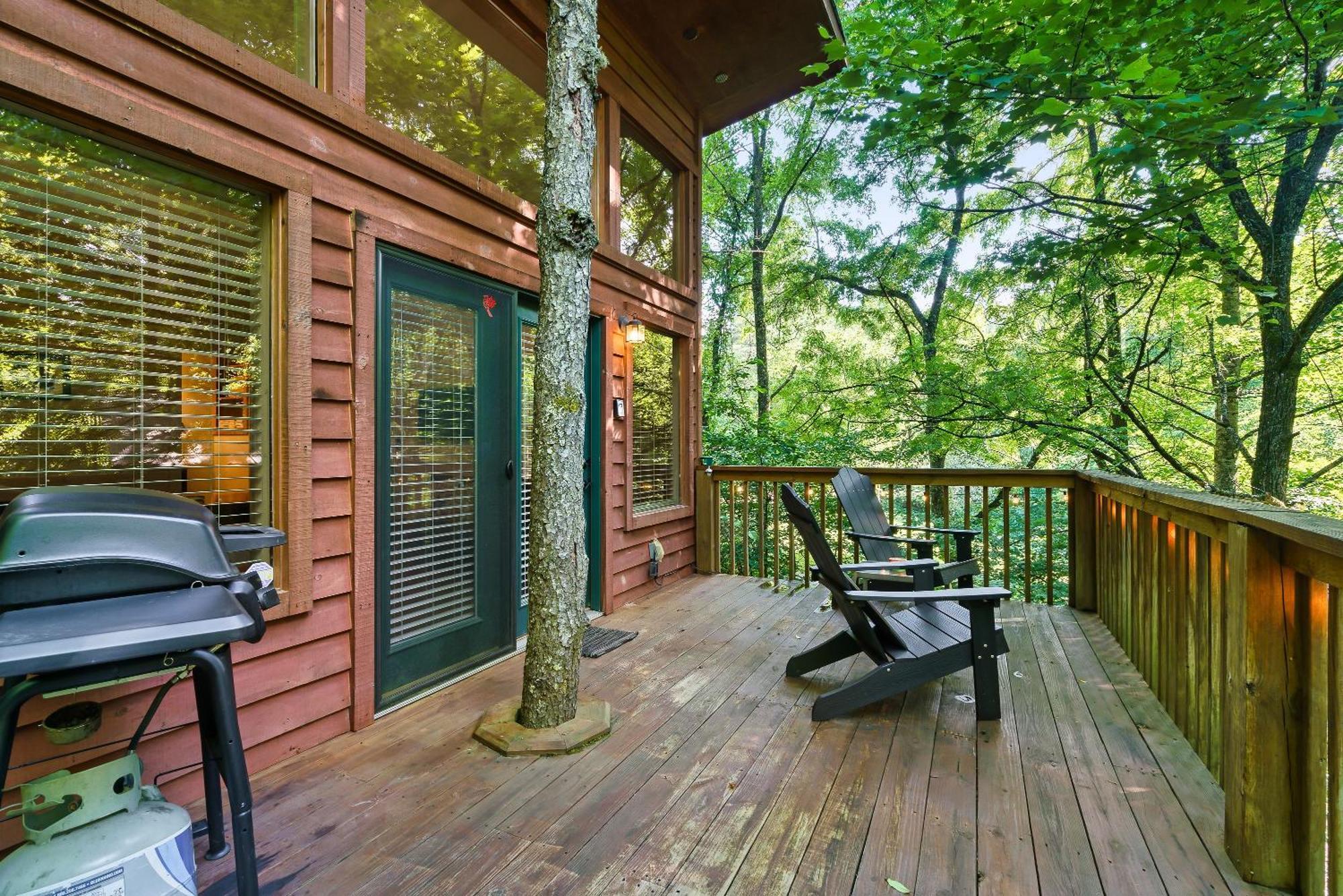 Rivers Edge Treehouses Robbinsville Exterior foto