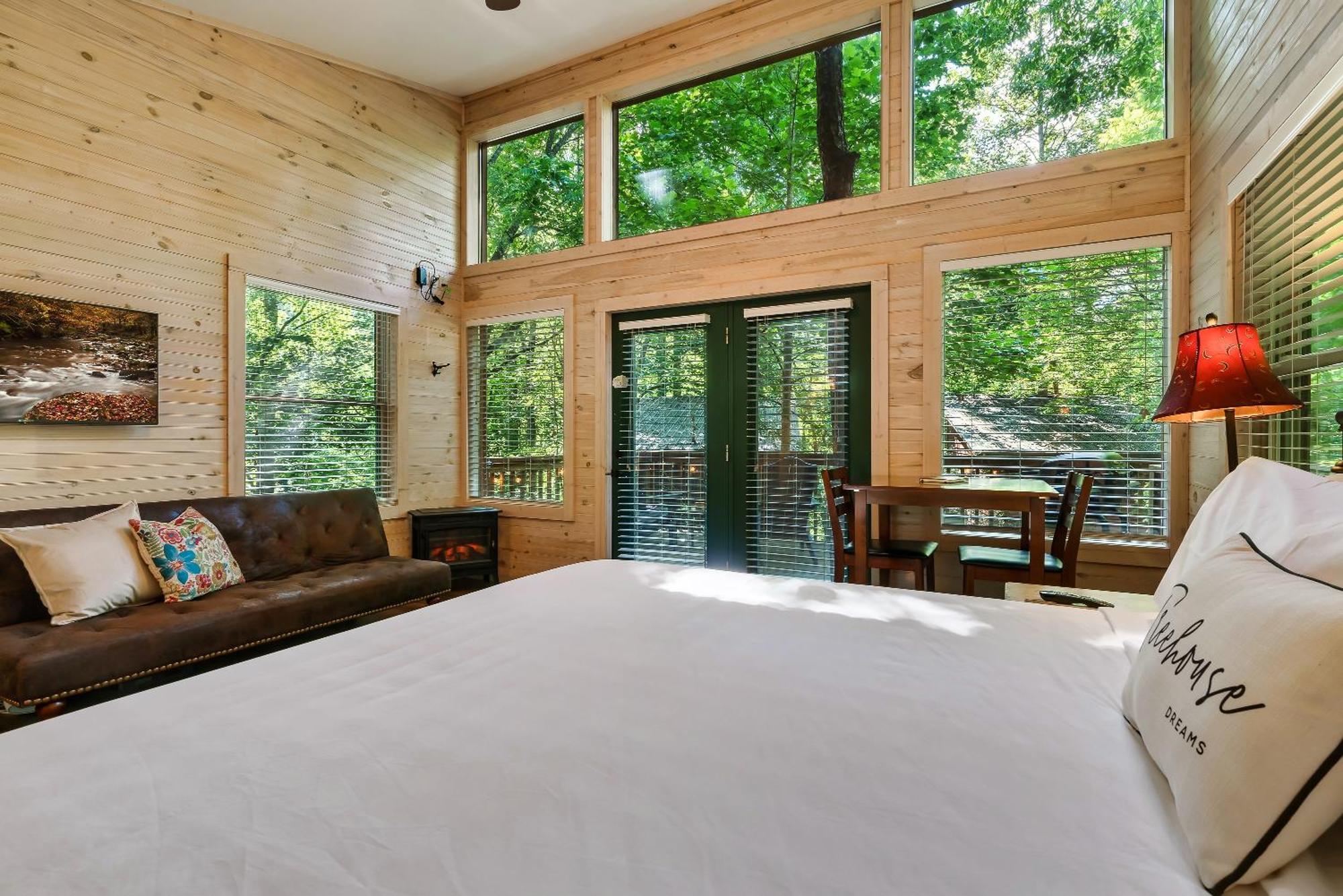 Rivers Edge Treehouses Robbinsville Exterior foto