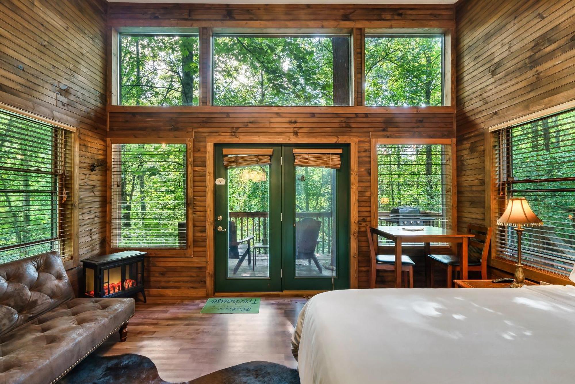 Rivers Edge Treehouses Robbinsville Exterior foto