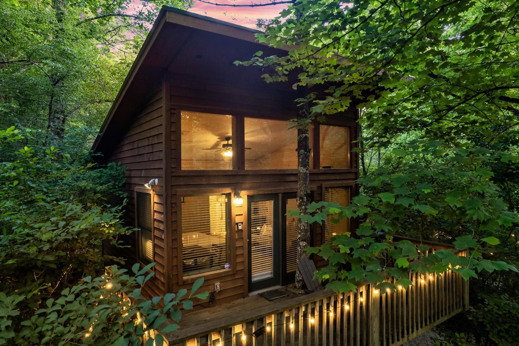 Rivers Edge Treehouses Robbinsville Exterior foto