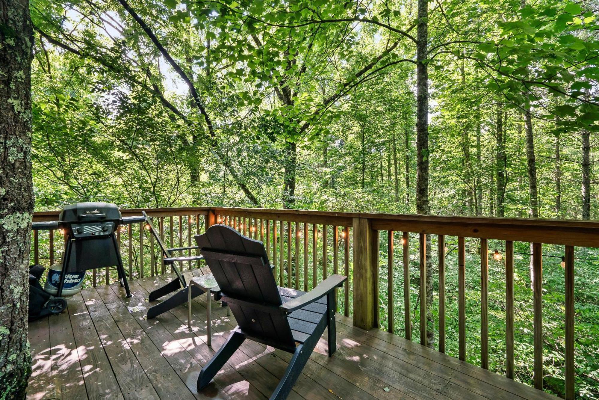 Rivers Edge Treehouses Robbinsville Exterior foto