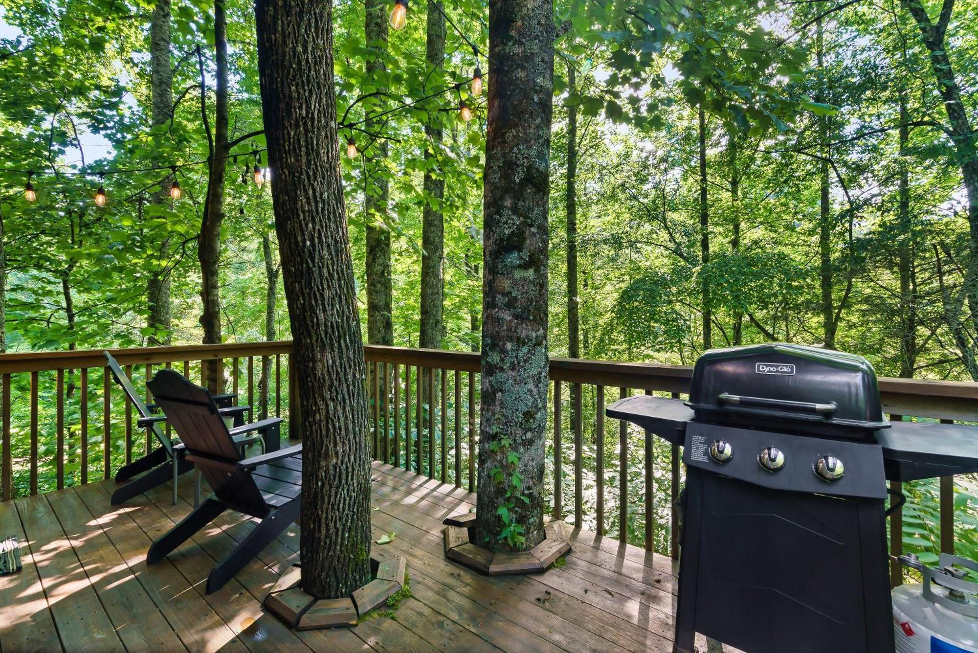 Rivers Edge Treehouses Robbinsville Exterior foto